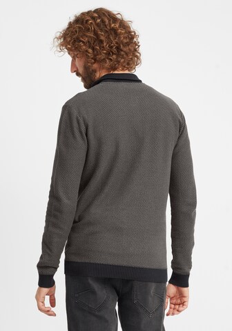 !Solid Pullover 'Duncan' in Schwarz