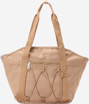 Sac de sport 'One' NIKE en marron : devant