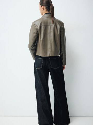 MANGO Övergångsjacka 'Sabi' i grön