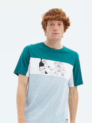hydroponic - Camiseta 'Hydroponic x Naruto Kunai Graphic T-Shirt' en azul: frente