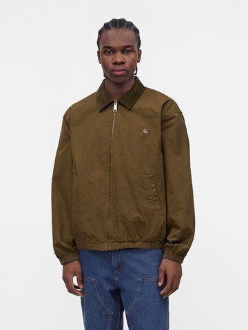 Carhartt WIP Φθινοπωρινό και ανοιξιάτικο μπουφάν 'Madison' σε πράσινο: μπροστά