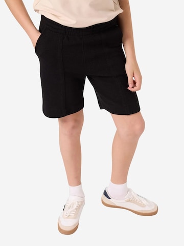 Tommy Life Broek 'TOMMY Shorts aus Jersey in normaler Passform' in Zwart: voorkant