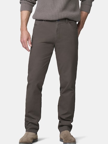 Regular Pantalon chino 'Dublin 9-3009' MEYER en gris : devant
