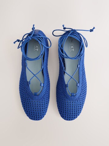 Next Балерина с каишка 'Forever Comfort' в синьо