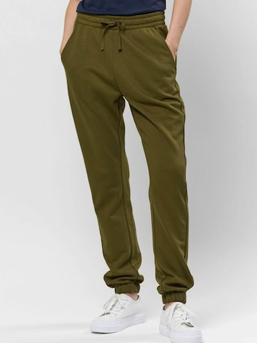 Effilé Pantalon ' India ' U.S. POLO ASSN. en vert : devant