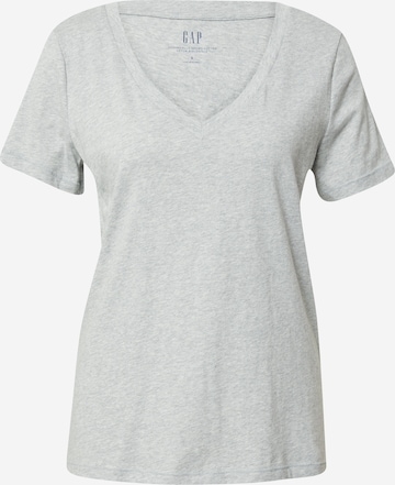 T-shirt GAP en gris : devant