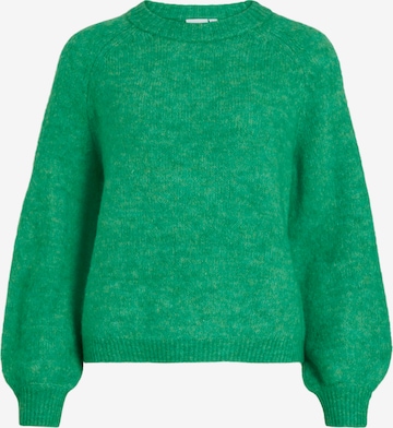 VILA Sweater 'JAMINA' in Green: front