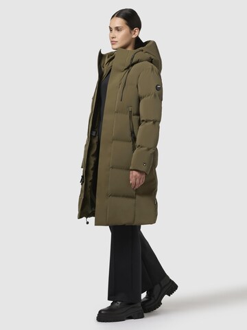 Cappotto invernale di khujo in verde