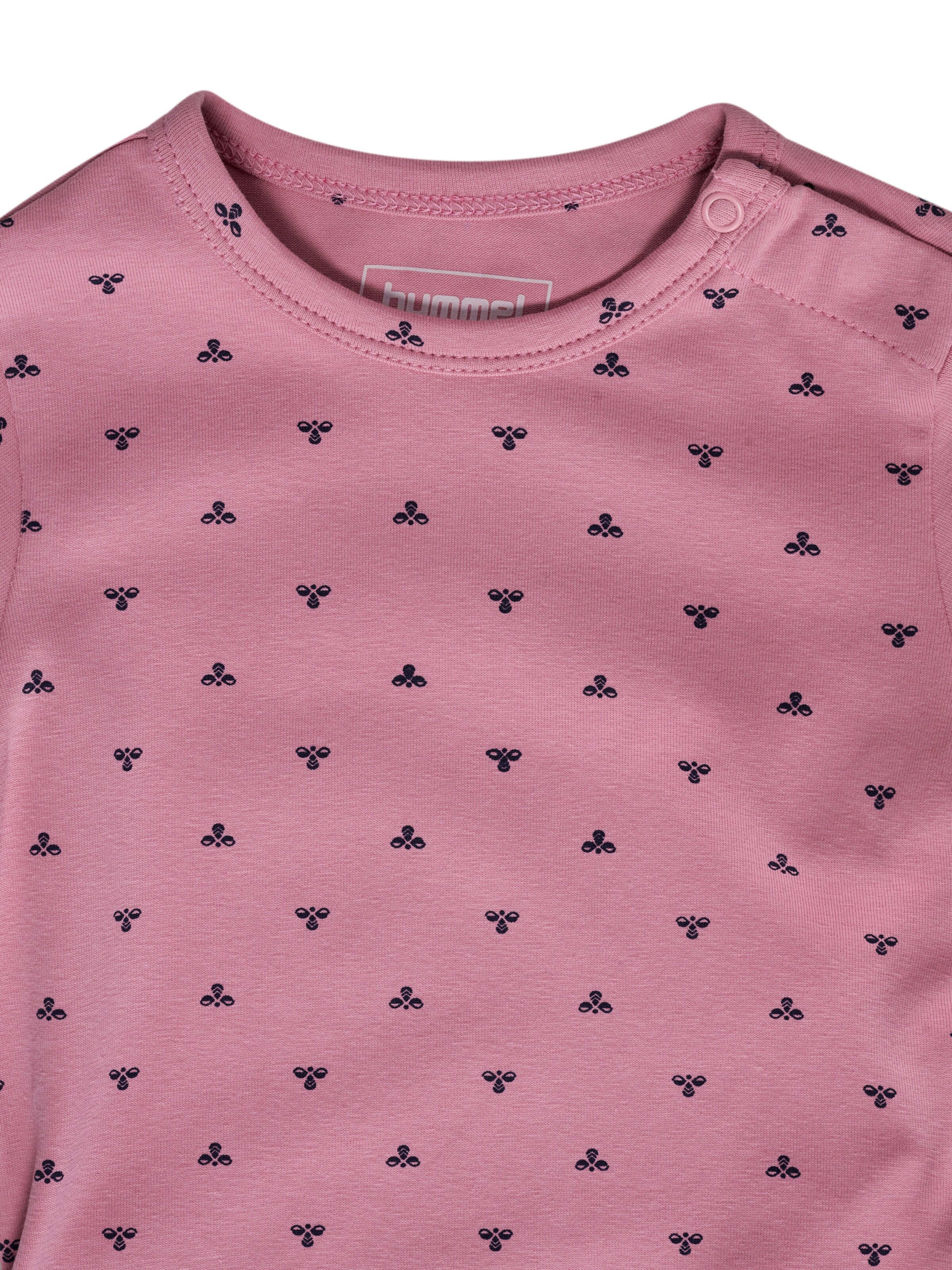 Hummel Romper/Bodysuit 'Bee' in Pink