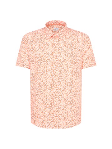 SEIDENSTICKER Regular fit Business Shirt in Orange: front