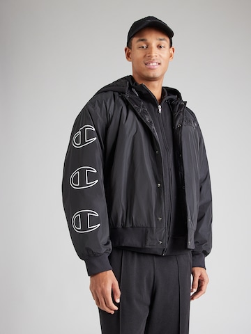 Champion Authentic Athletic Apparel Övergångsjacka i svart: framsida