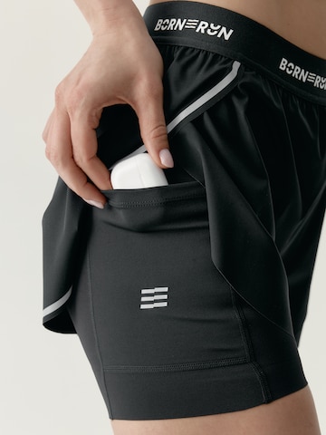 Born Skinny Sportbroek ' Voltrun ' in Zwart