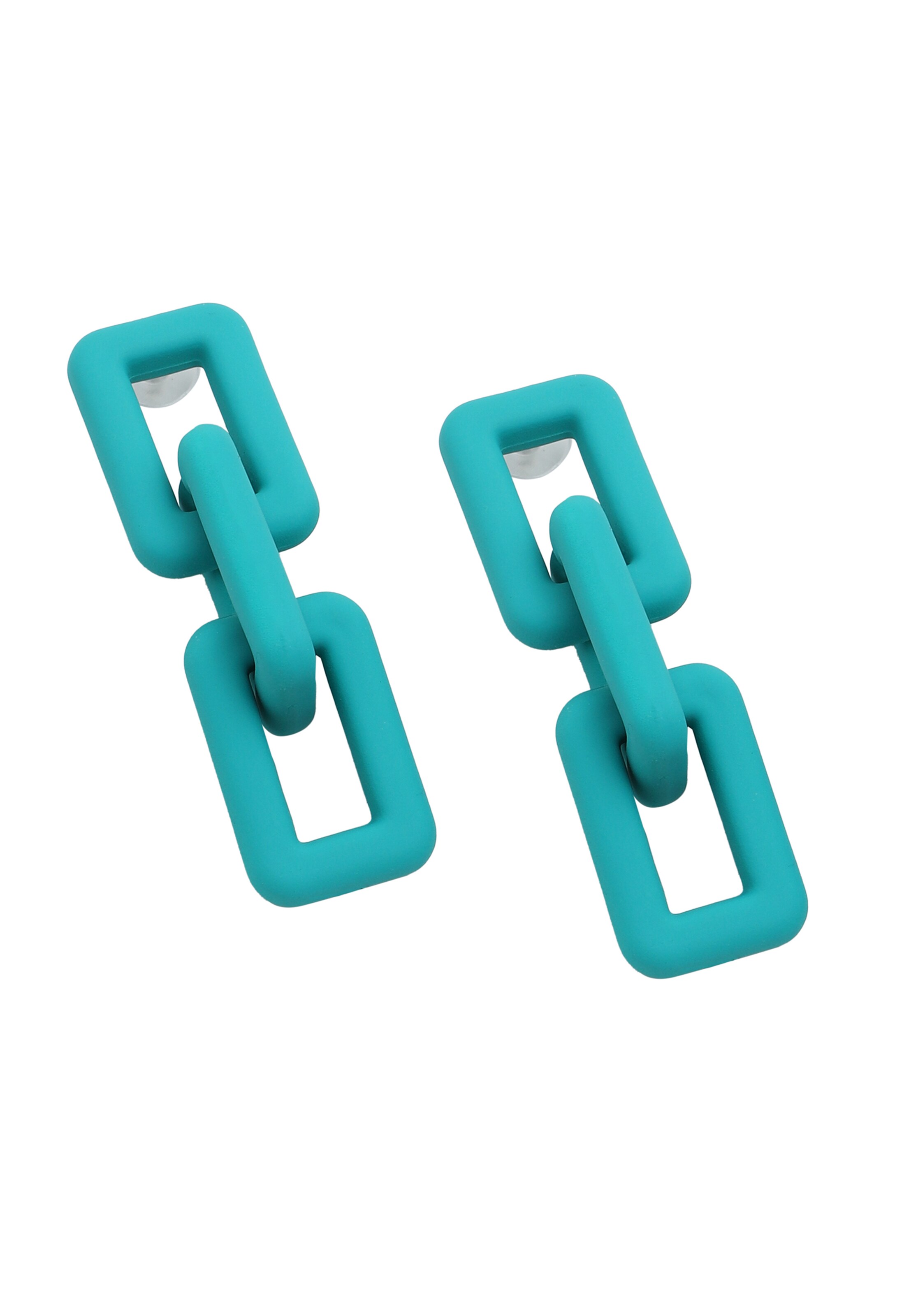 Boucles d'oreilles 'Ally' SOHI en vert : devant