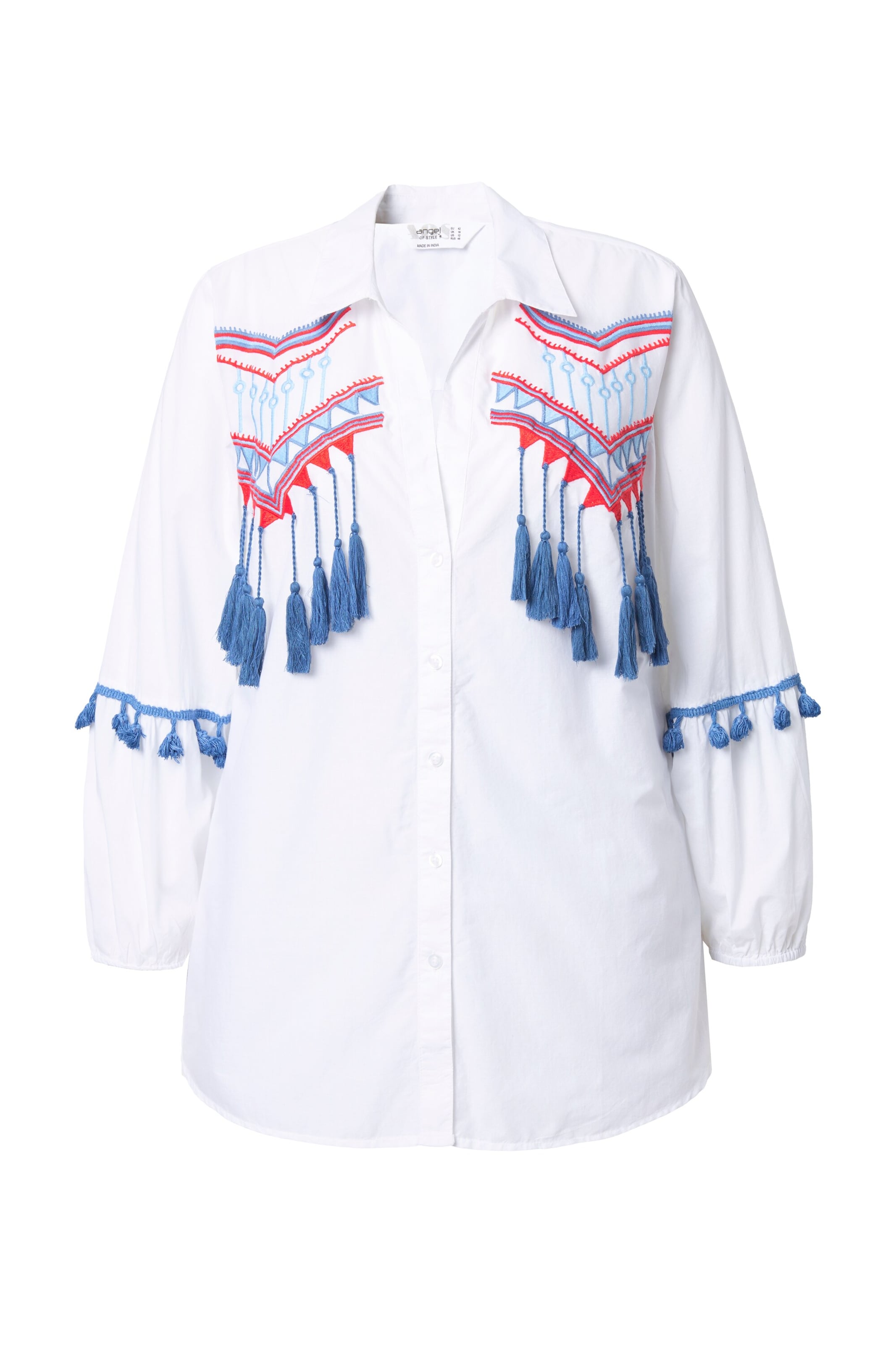 Angel of Style Bluse in Weiß: Vorderseite