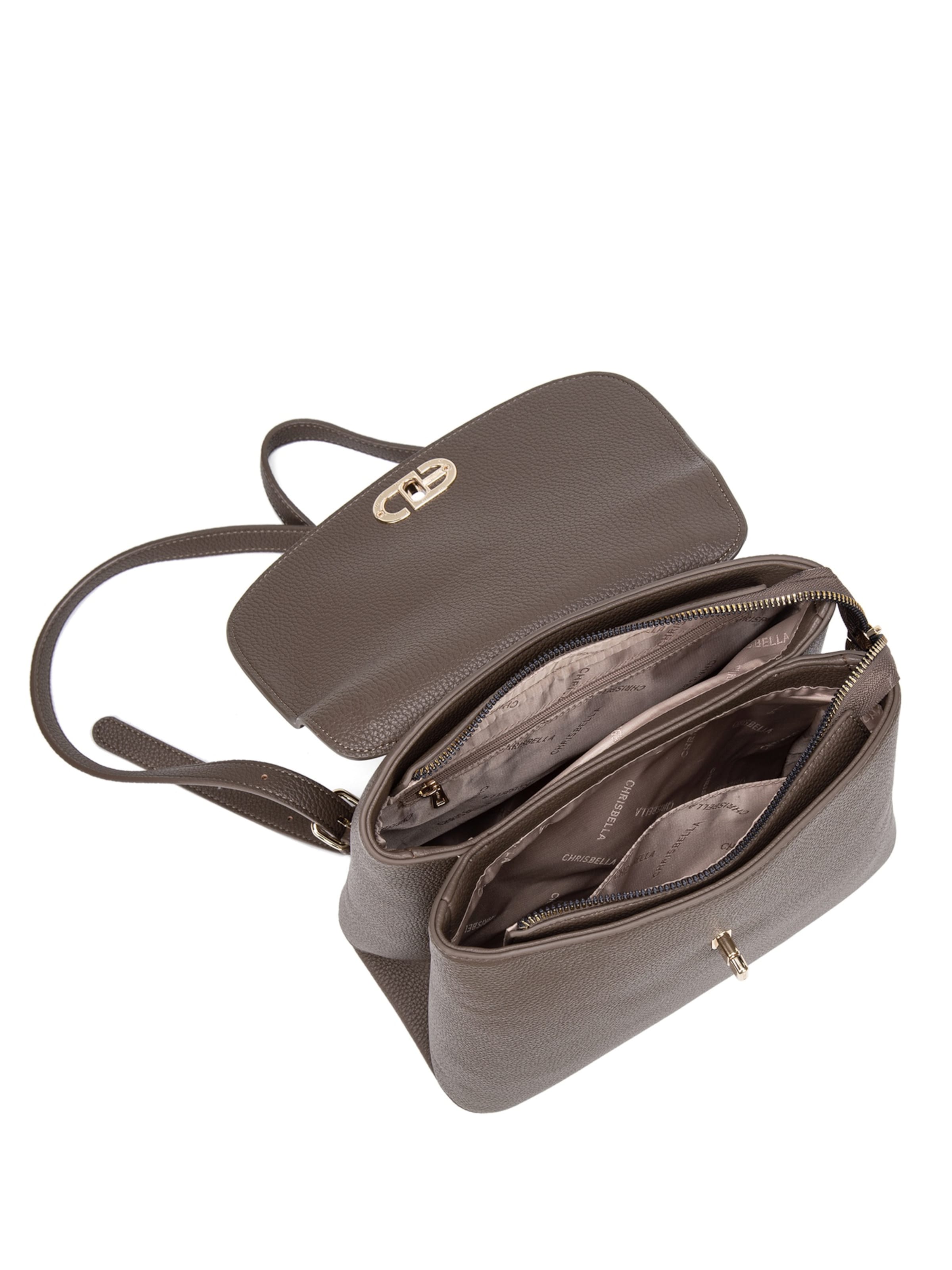 Chrisbella Backpack 'Viviana Ultra' in Brown