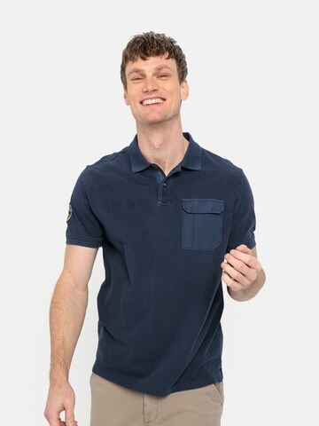 CAMEL ACTIVE Poloshirt in Blau