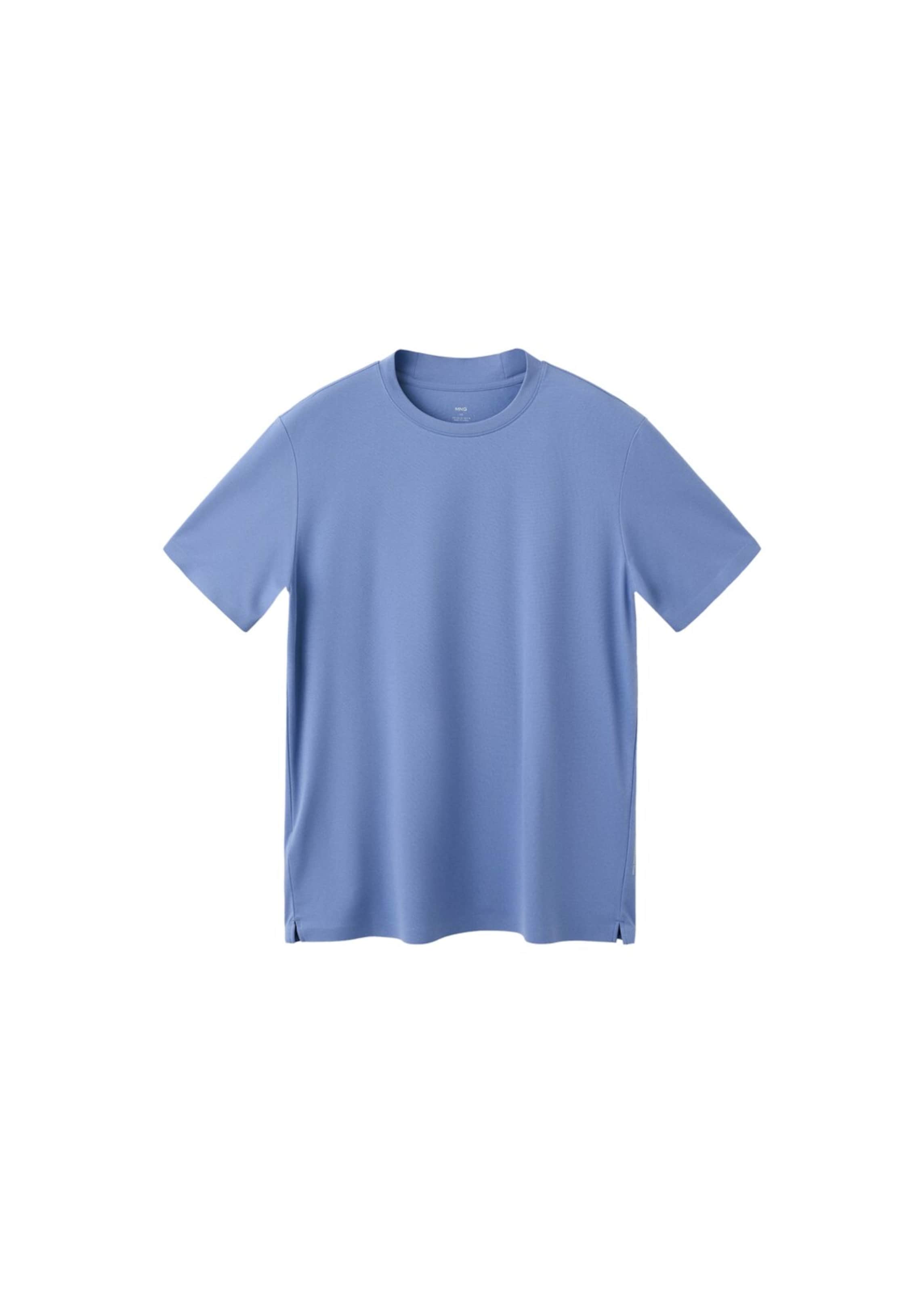 MANGO MAN Shirt 'Lazio' in Blue: front
