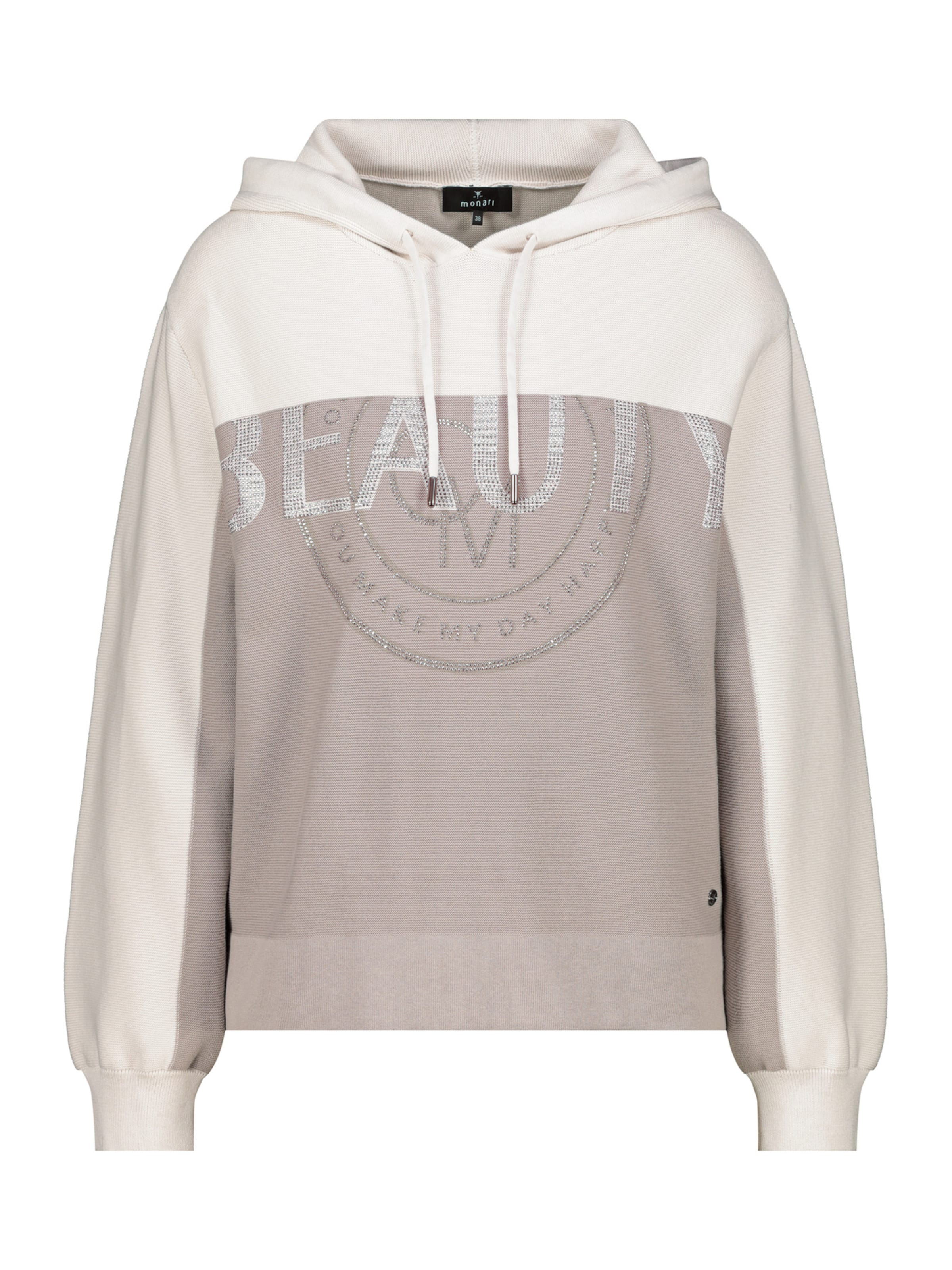 monari Sweatshirt in Grau: Vorderseite