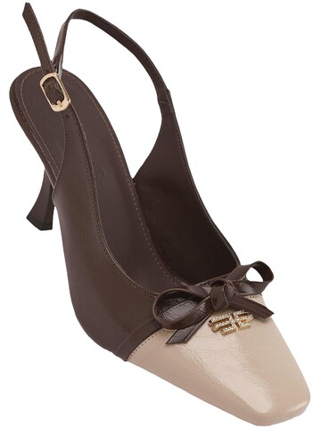Limoya Slingback pumps 'Damen-Absätze' in Brown: front