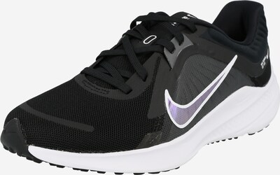 NIKE Chaussure de course 'Quest 5' en gris / noir / blanc, Vue avec produit