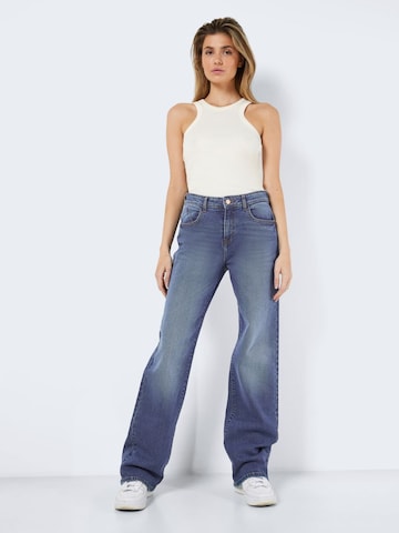 Noisy may Wide leg Jeans 'Yolanda' in Blauw