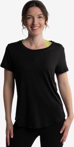 mymotus Functioneel shirt 'Mymotus T-Shirt YW22' in Zwart: voorkant