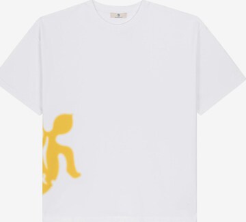 T-Shirt 'Pacifique Sun' Pacifique Sud en blanc : devant