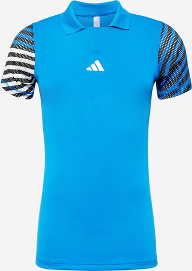 ADIDAS PERFORMANCE T-Shirt fonctionnel en bleu / noir / blanc, Vue avec produit
