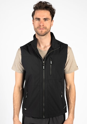 LPO Vest 'Hajo' in Black: front