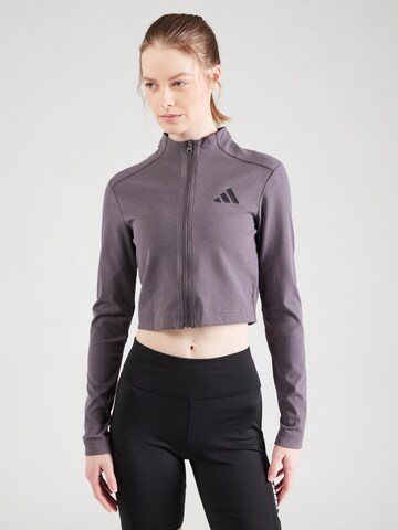 ADIDAS SPORTSWEAR Спортивная кофта в Серый: спереди