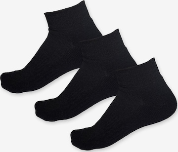 Posh Gear - Calcetines 'Corto' en negro: frente