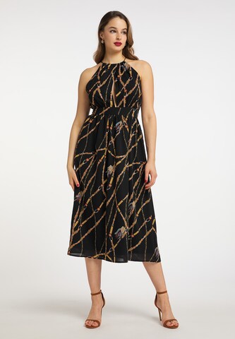 faina - Vestido de verão em preto