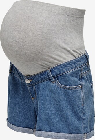Only Maternity regular Jeans 'Lega' i blå
