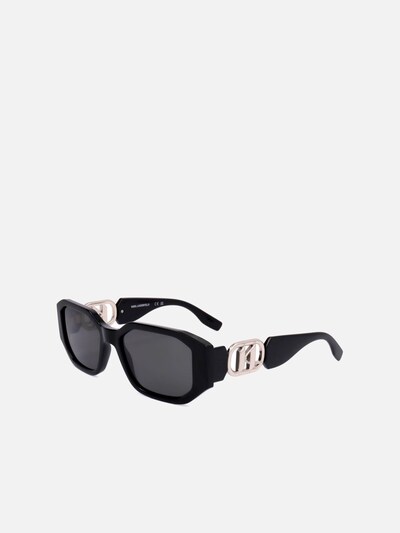 Karl Lagerfeld Sunglasses in 55 in Black, Item view