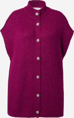 Studio Untold Strickjacke in Pink: Vorderseite