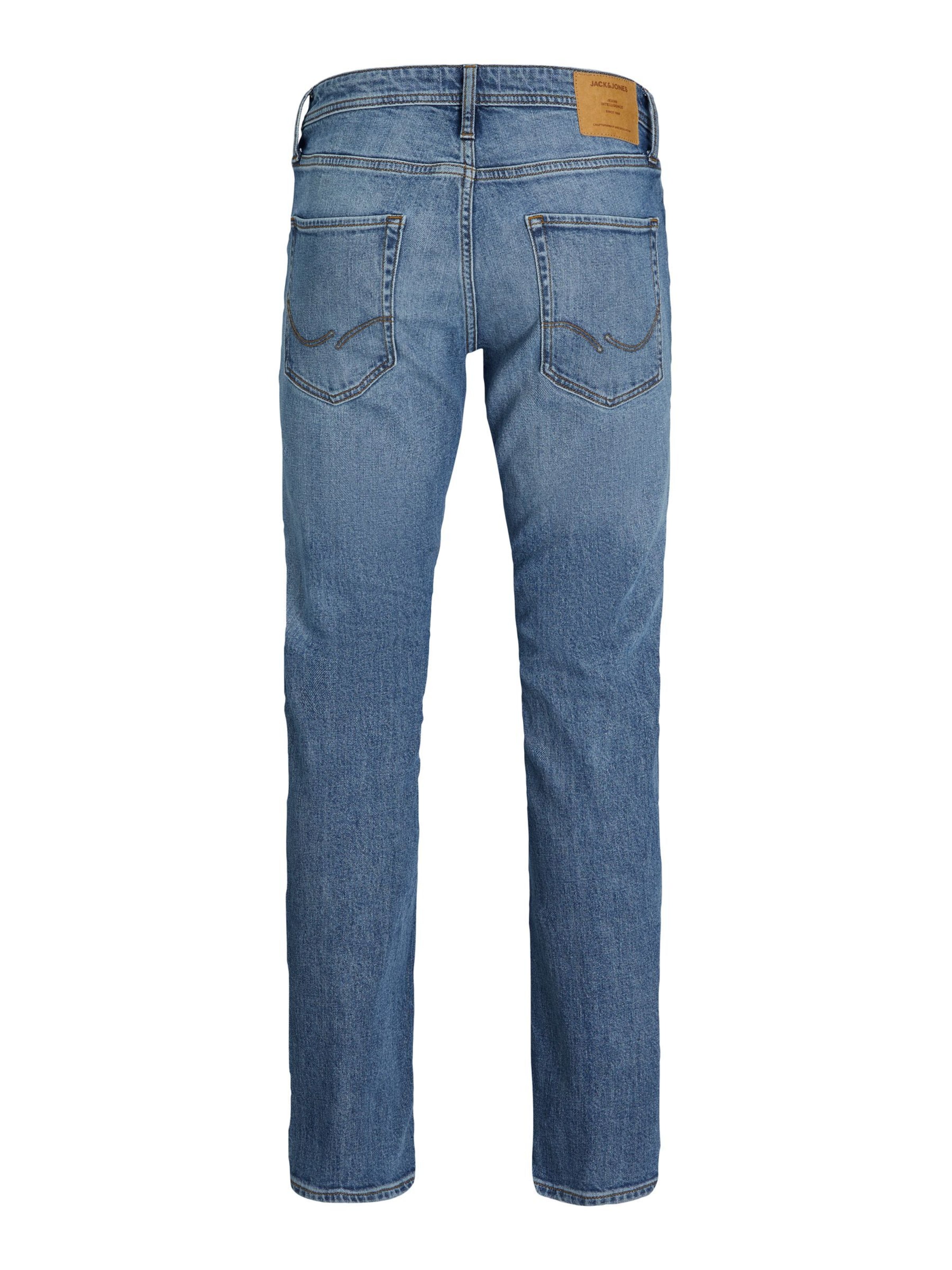 Jack & Jones Plus regular Jeans 'JJIMIKE JJORIGINAL' i blå