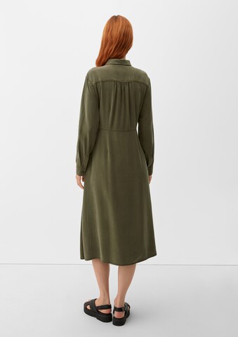 s.Oliver Shirt Dress in Green
