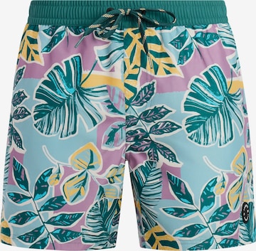 PROTEST Badeshorts 'PRTRayger' in Lila: Vorderseite