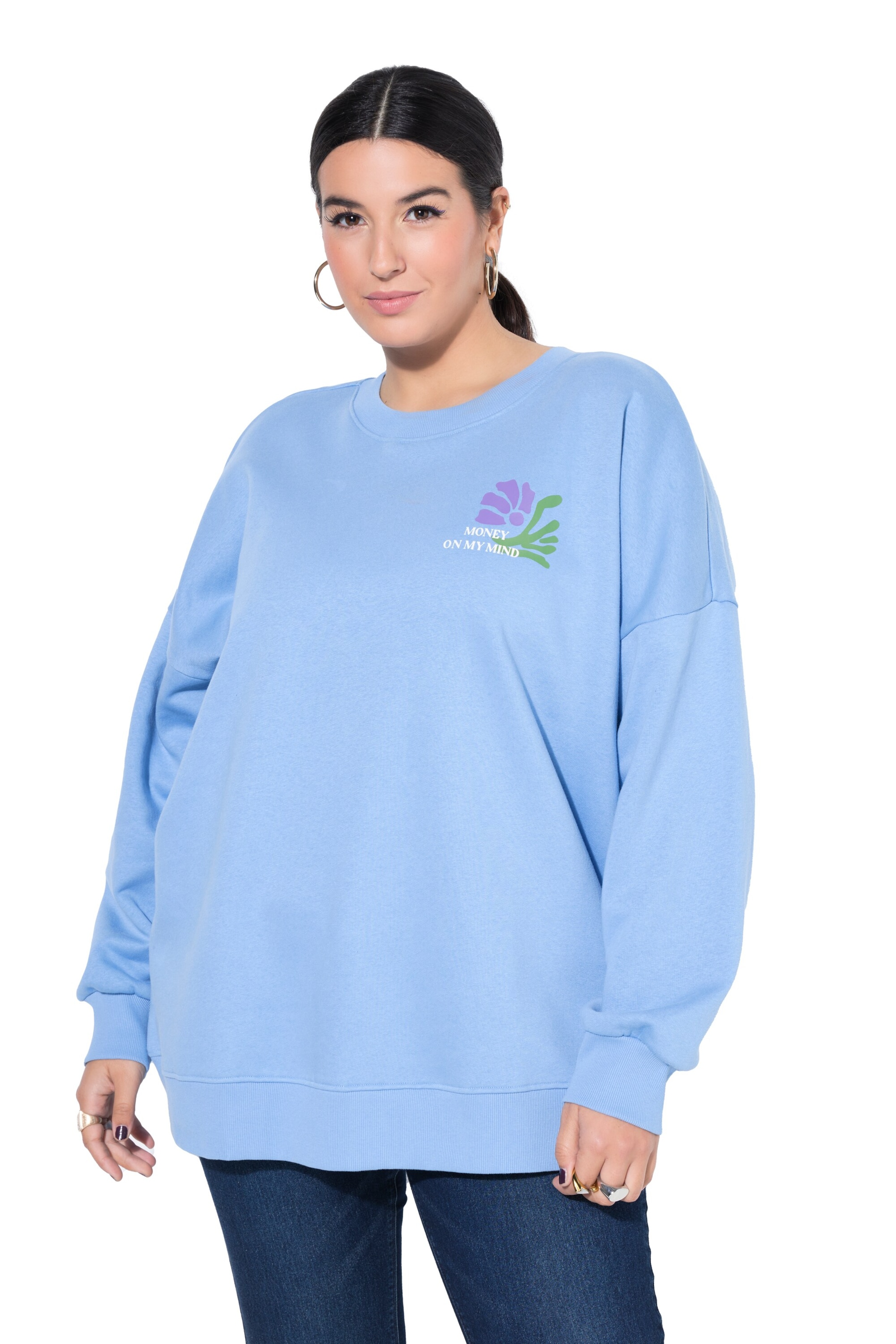 Studio Untold Sweatshirt in Blauw: voorkant