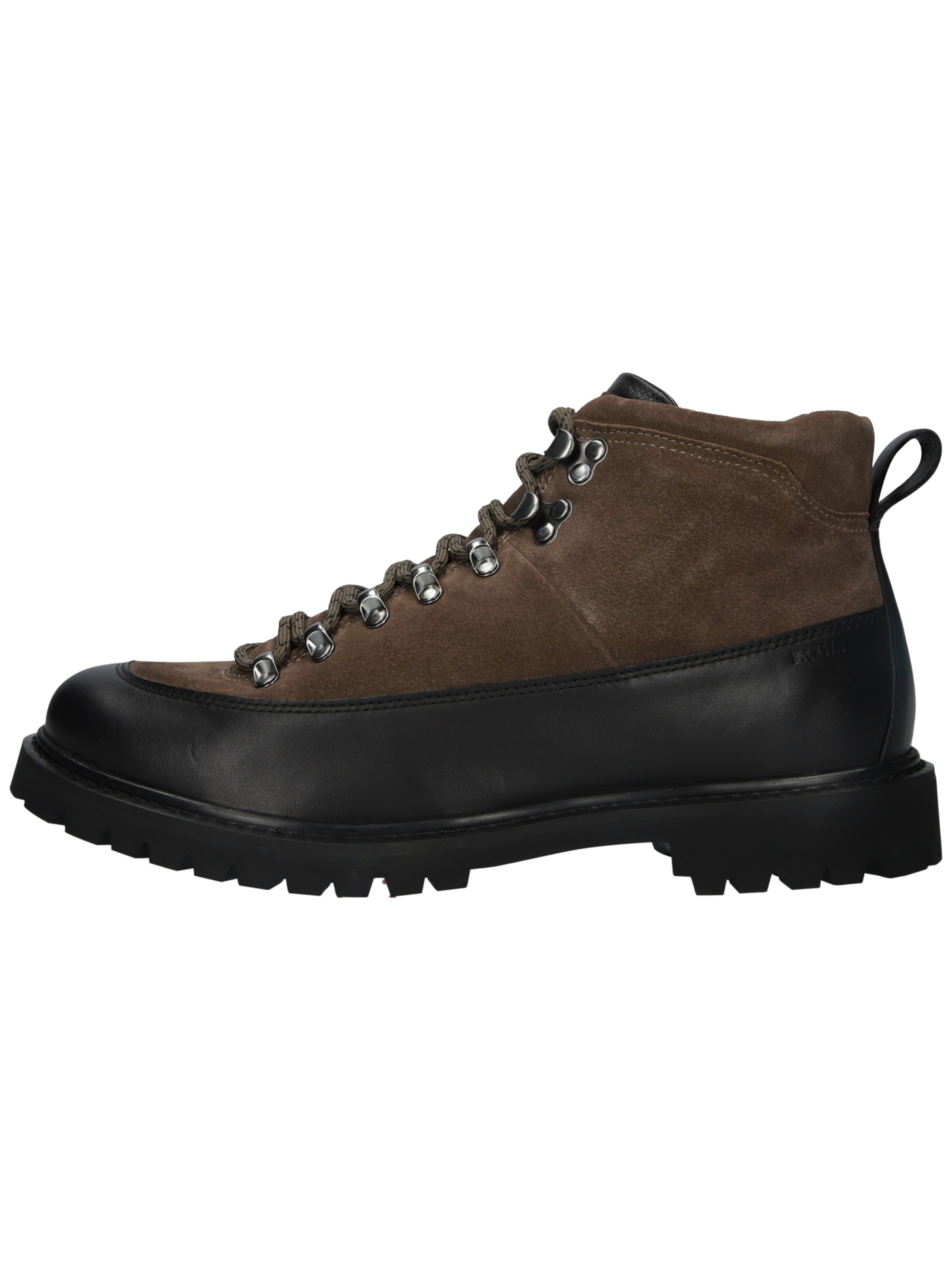 BLACKSTONE - Botas con cordones 'Rock Bear CG104' en marrón: frente