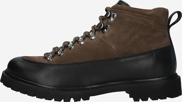 BLACKSTONE - Botas com atacadores 'Rock Bear CG104' em castanho: frente