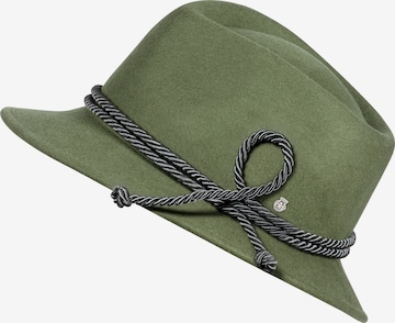 Roeckl Traditionele hoed 'Lene' in Groen: voorkant