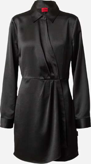 HUGO Robe-chemise en noir, Vue avec produit