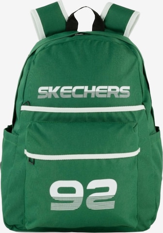 SKECHERS Backpack 'Skechers Downtown Backpack' in Green: front