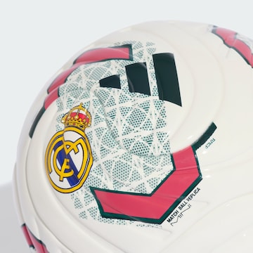 Balle 'Real Madrid Home' ADIDAS PERFORMANCE en blanc