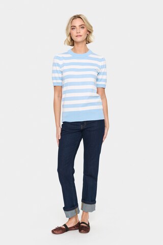 SAINT TROPEZ - Jersey 'Mila' en azul