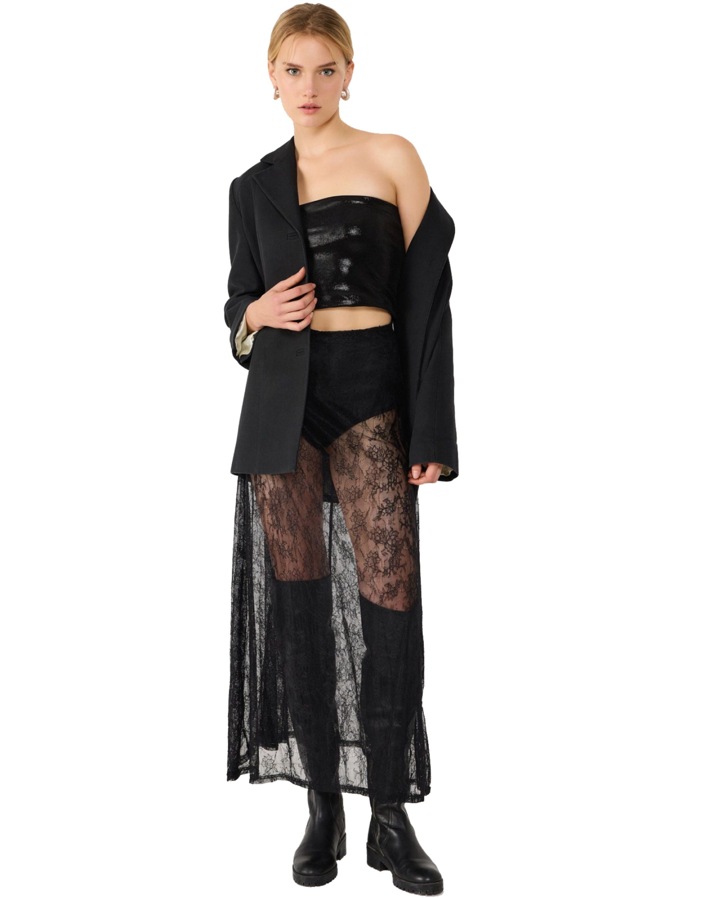 No Matter What Top 'Athlet' in Zwart