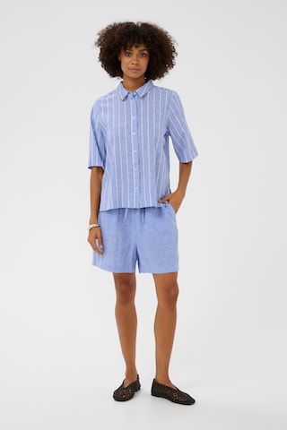 CULTURE Bluse 'CUArletty' in Blau