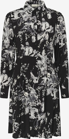 Kaffe Jurk 'Isa' in Zwart: voorkant