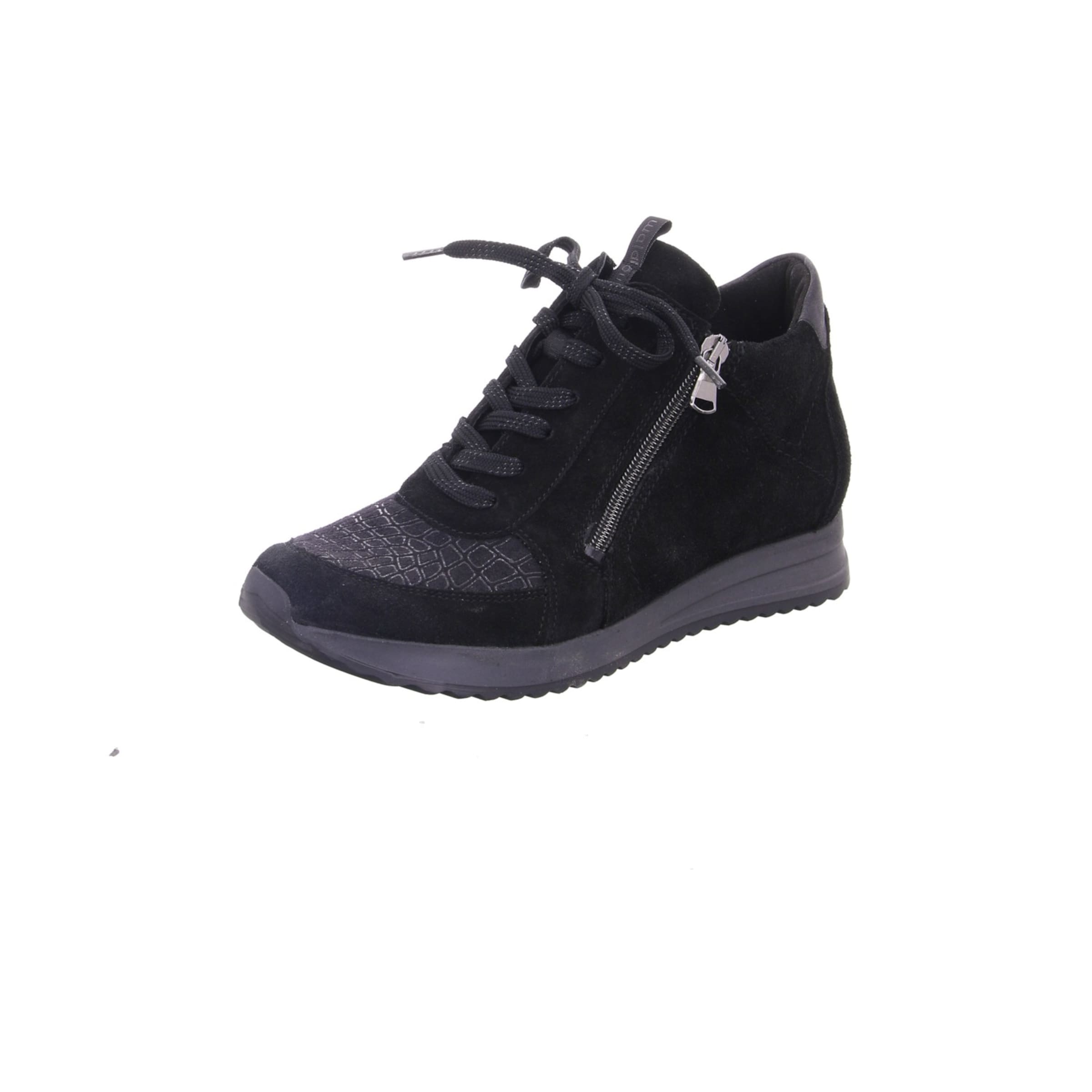 WALDLÄUFER Platform trainers in Black: front